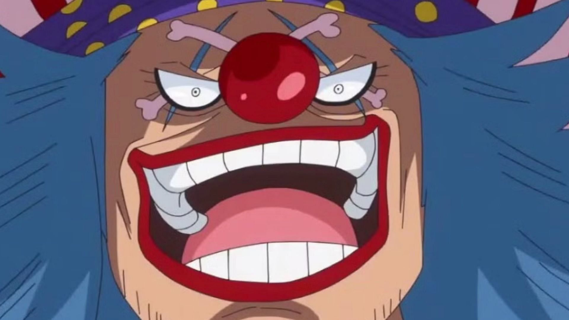 Buggy as seen in anime (Image via Toei Animation)